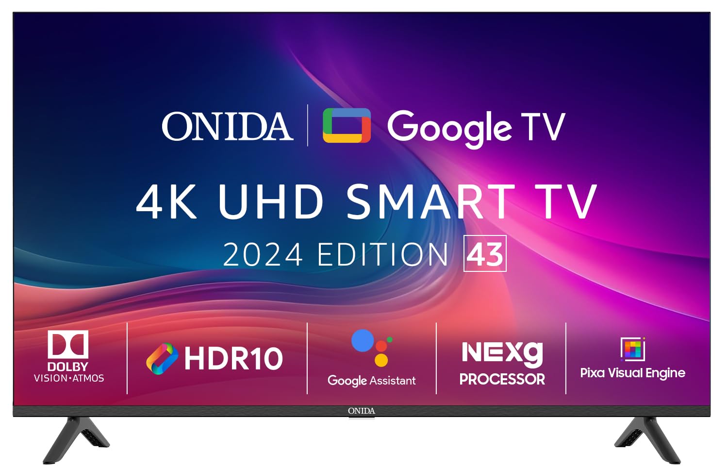 43UGID/R(UHD KY ROCK SMART GOOGLE LED TV WITH KORAKA)-LED QLED