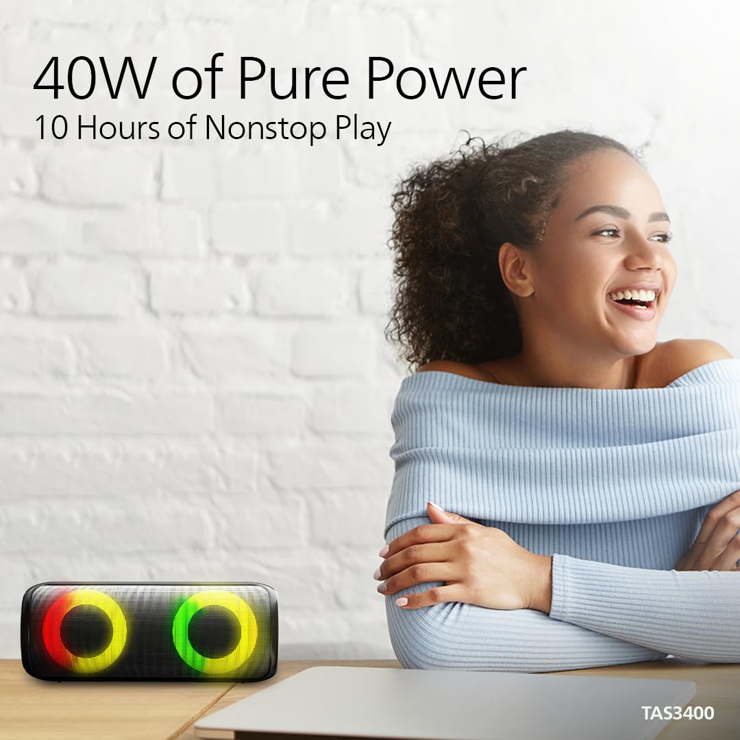 TAS3400BK/94 (PORTABLE BLUETOOTH SPEAKER)-AUDIO-SPEAKER-PHILIPS