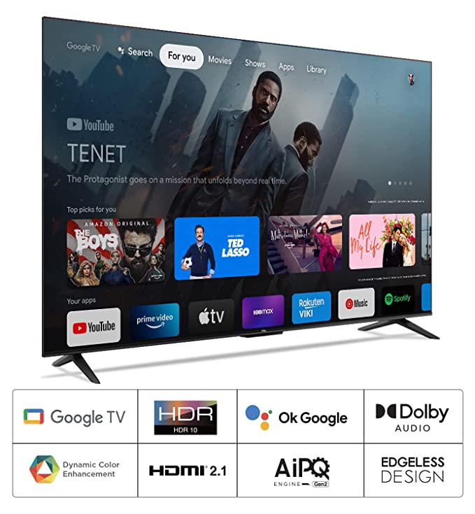 43P635 PRO ( 4K, UHD, SMART,GOODLE TV) - LED UHD - TCL | Girias
