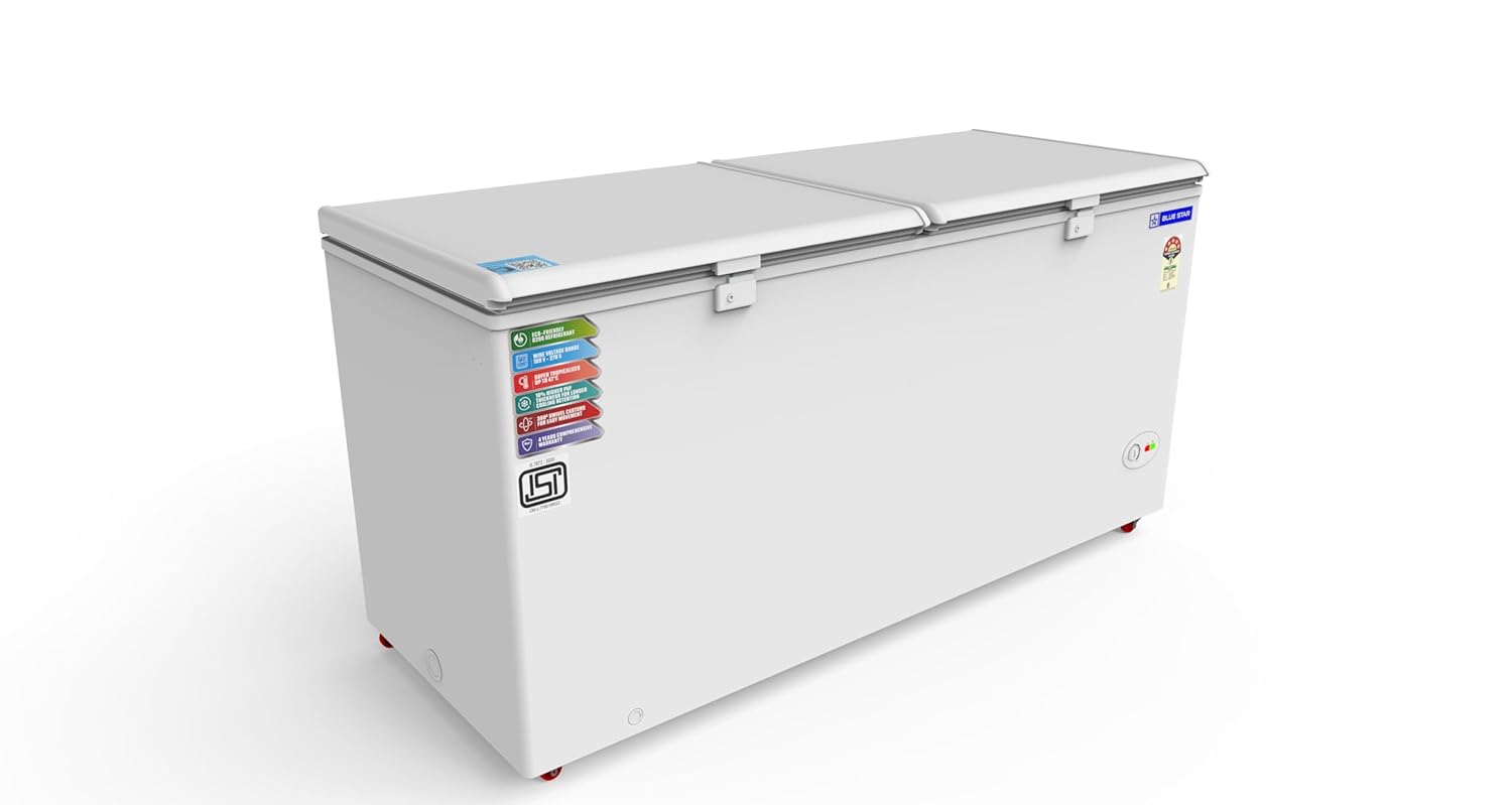 HT4-N575 (548LTR)(5 STAR)(HARD TOP DOUBLE DOOR)-FREEZER-BLUE STAR