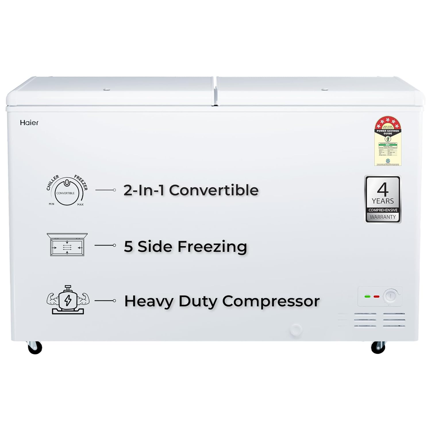HFC-588DPW5 (588 LTRS)(WHITE)(5 STAR)(DOUBLE DOOR)(B30JU906A