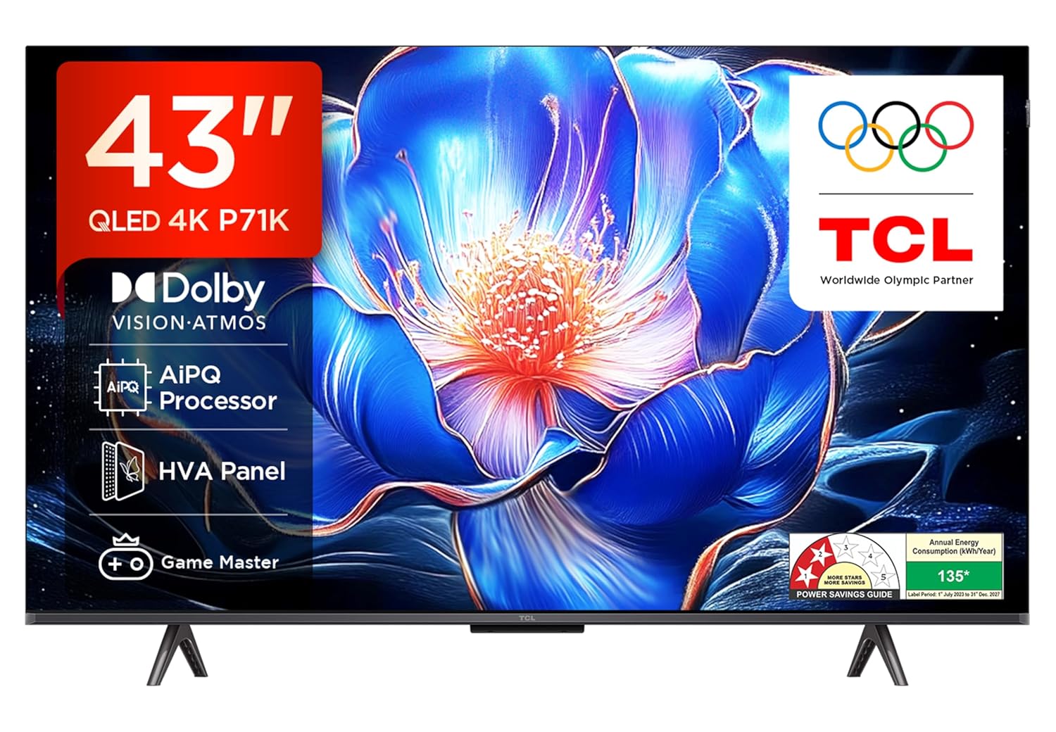 43P71 (4K SMART GOOGLE TV) LED QLED TCL | Girias - Buy Home