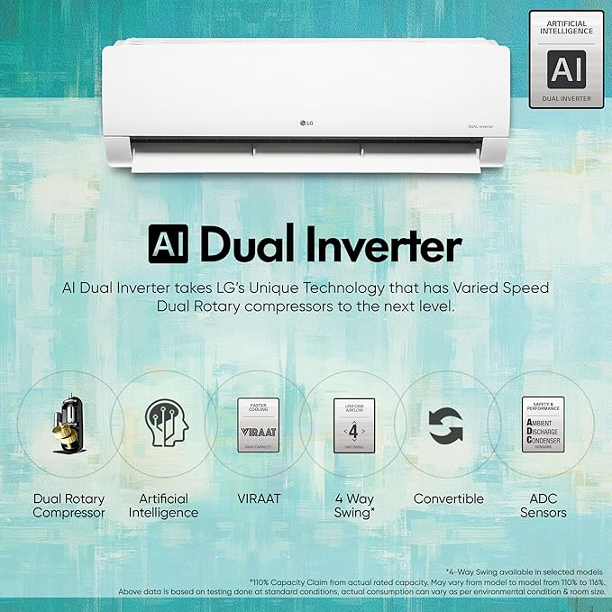 3 Star AI Convertible 6-in-1 Split AC - US-Q12PNXE | LG IN