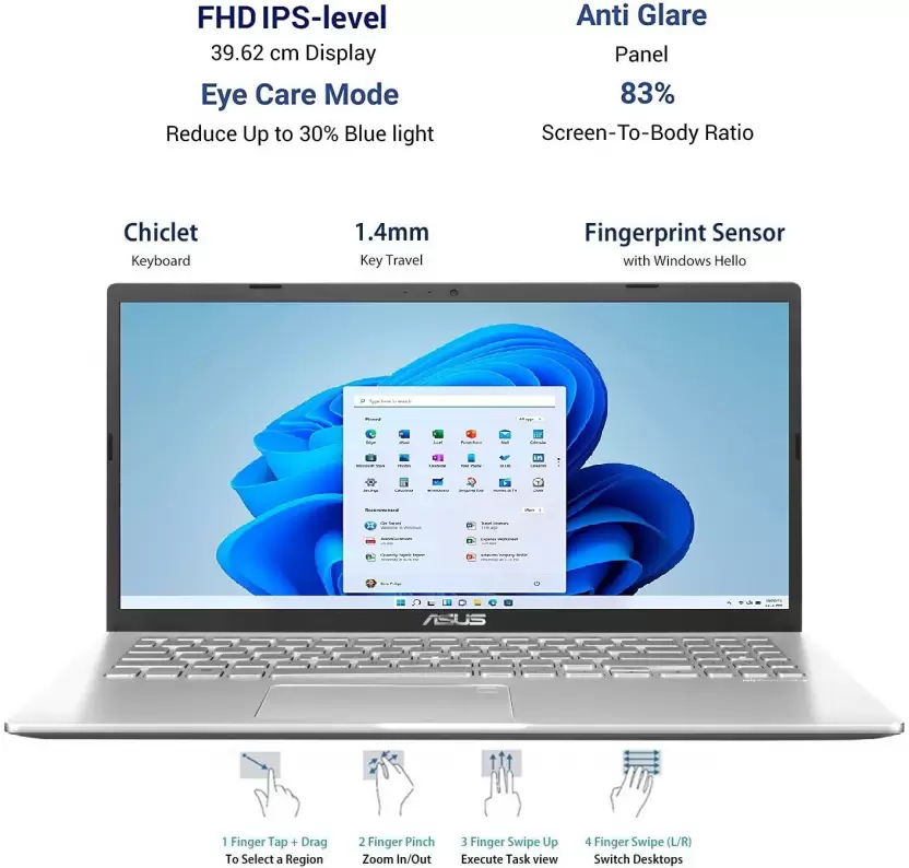 M515DA-BQ332WS-R3-3250U-8GB-512G PCIE H&S