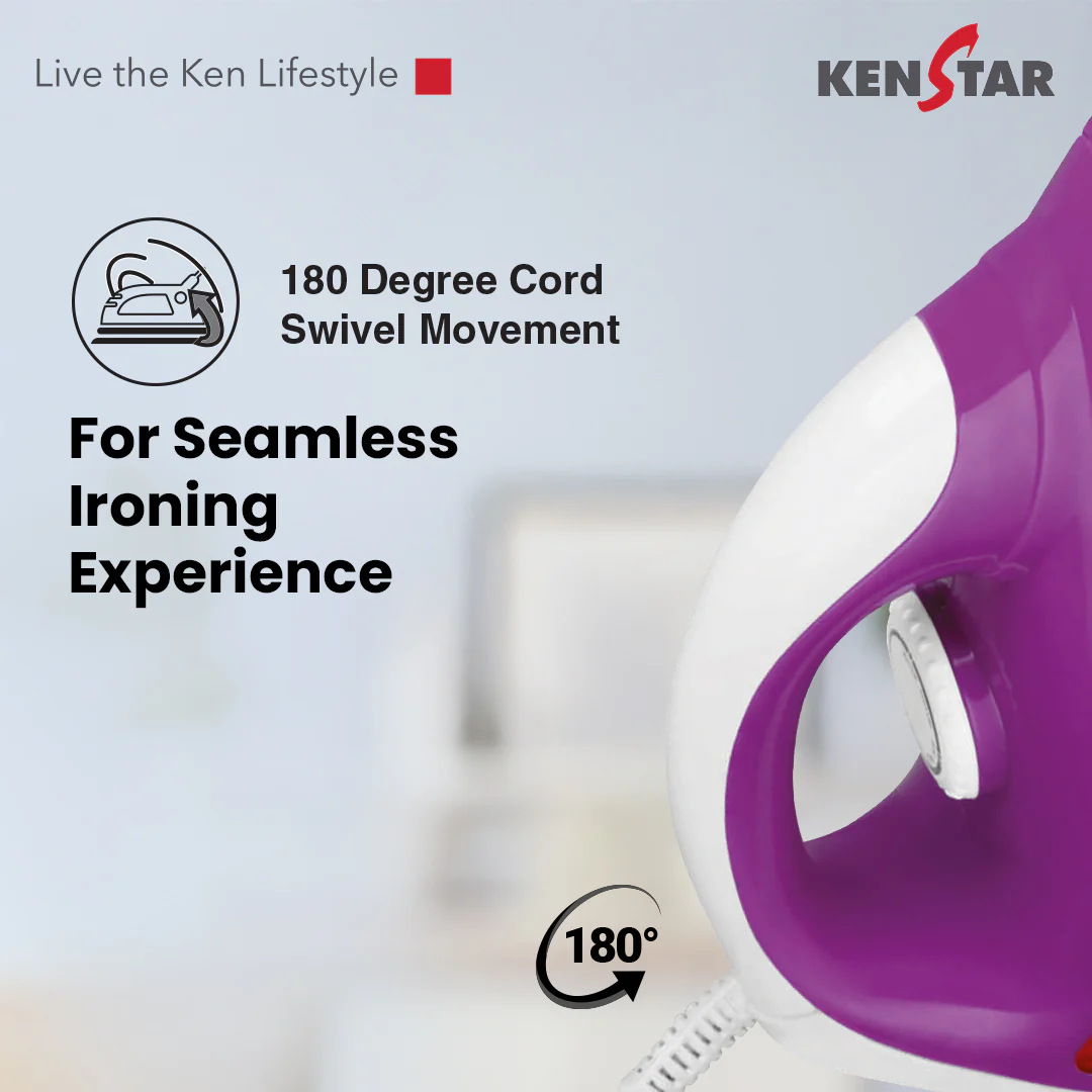 【AYURA】 ZEVA (1000W)(DRY)(KDIZEV10UPR0-DSU)-IRON-KENSTAR | Girias - Buy