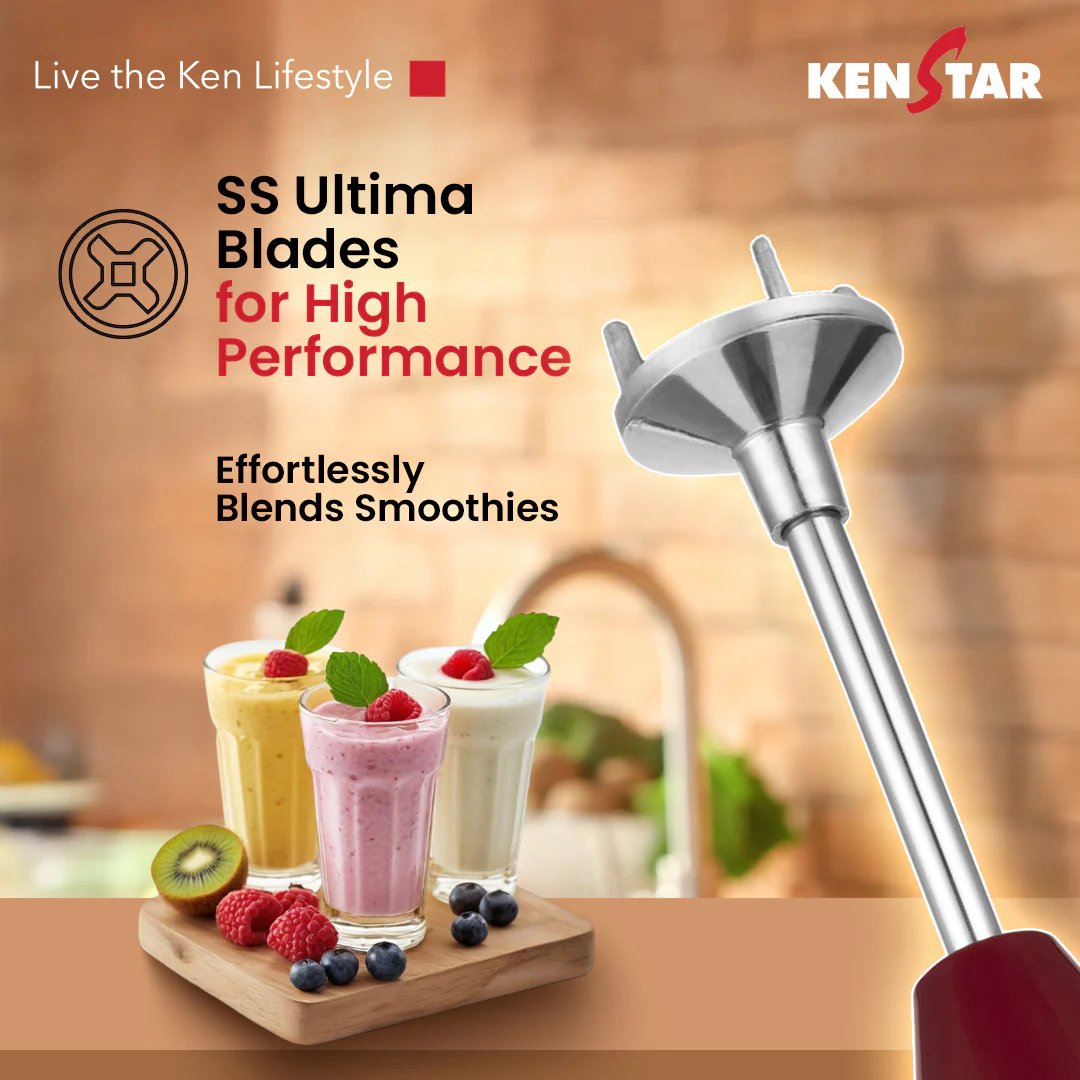 PRIMO (180WATTS)(KHBPRI18M3SR0-DJR)-HAND BLENDER-KENSTAR | Girias